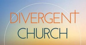Detail of "Divergent Church" book cover
